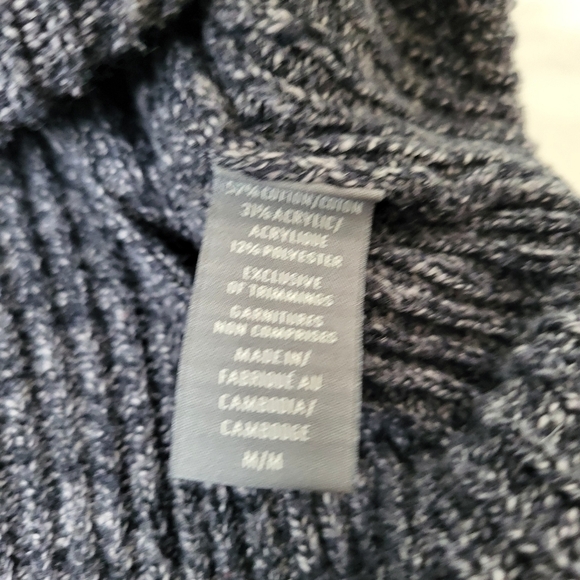 Denver Hayes Gray Women's Sweater. Cotton Blend. Medium - Picture 5 of 9